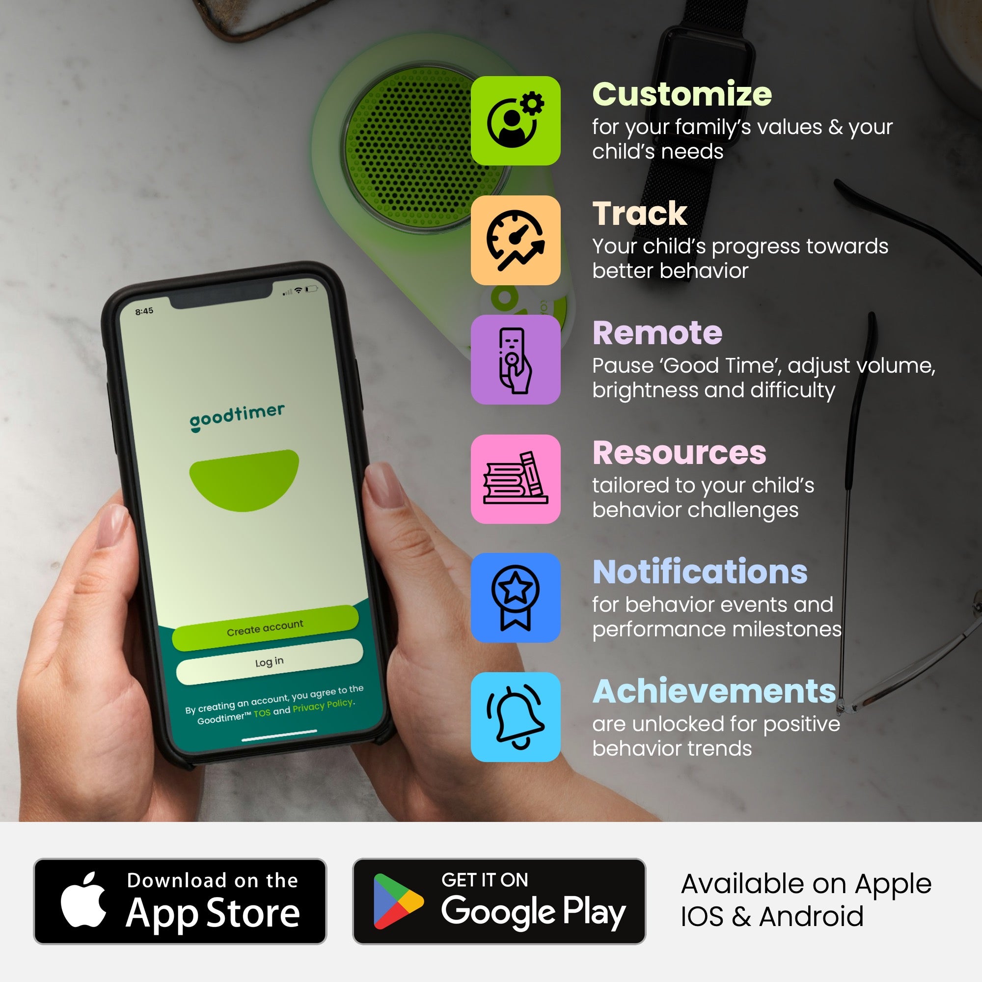 Download the Goodtimer mobile app