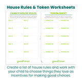 Goodtimer House Rules and Token Worksheets